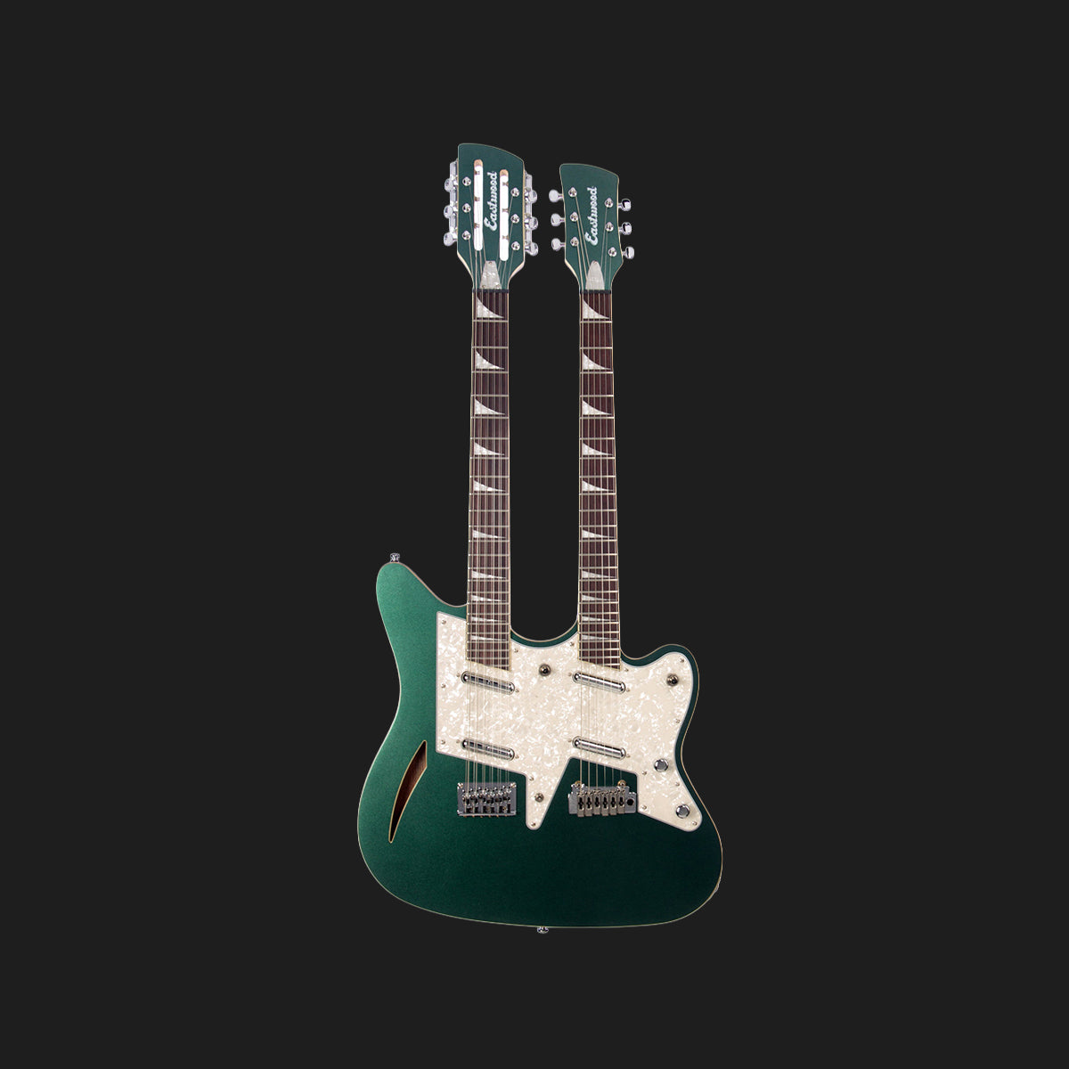 Eastwood Surfcaster 12/6 Electric Doubleneck Guitar