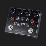 Spaceman Effects Sputnik IIb germanium fuzz pedal in black angled view