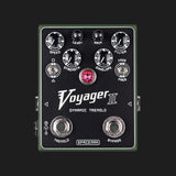 Spaceman Effects Voyager II dynamic tremolo pedal white front view